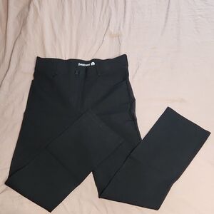 Betabrand Black Straight Leg Pants
